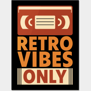 Retro vibes only Posters and Art
